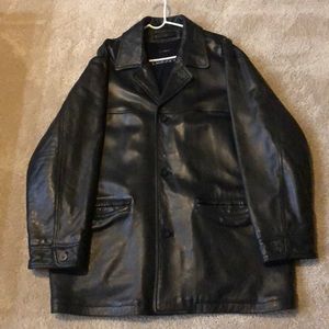 Claiborne 2X lambskin 3/4 length leather jacket